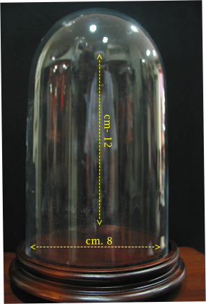 Round bell Of  cm. 8 x 12